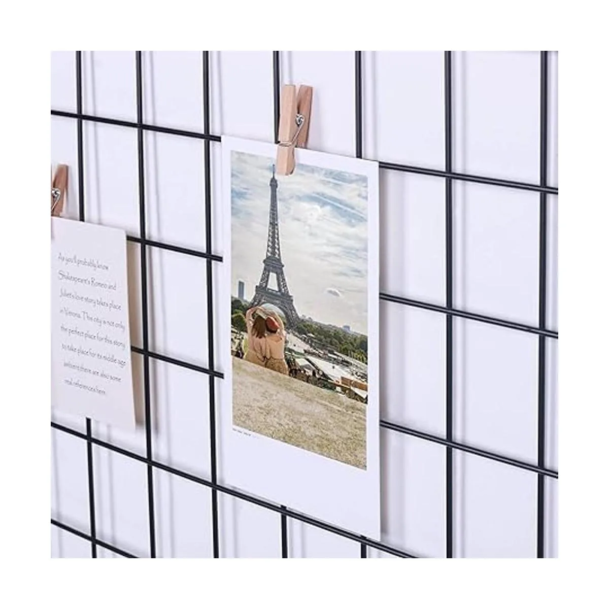 Kakivan Panel de rejilla de pared de alambre para