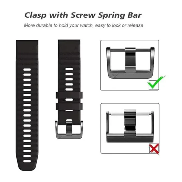 NotoCity Compatible con la correa de reloj Fenix 6X
