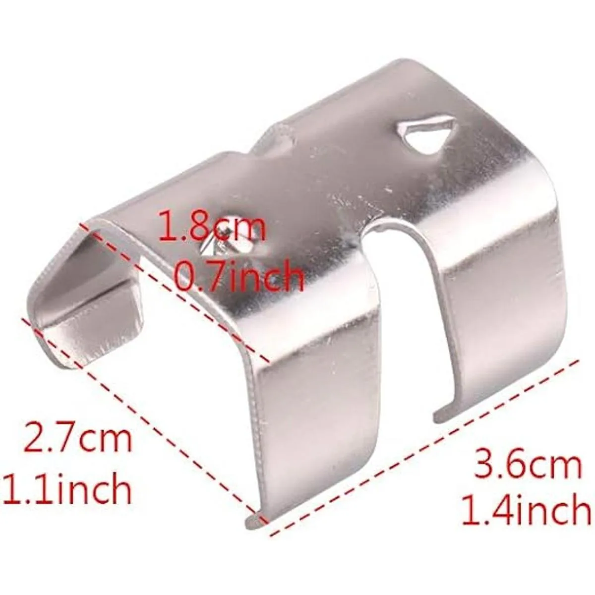 Lee House Abrazaderas de cuerda doble de acero inoxidable_3