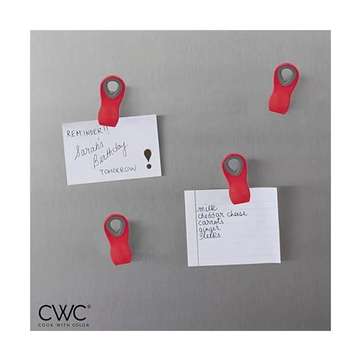 Cook with color Clips para bolsas con imán; clips para_5