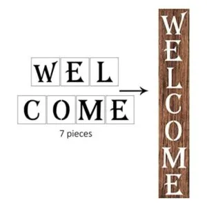 AZDIY Plantilla de letras grandes para letrero de porche_1