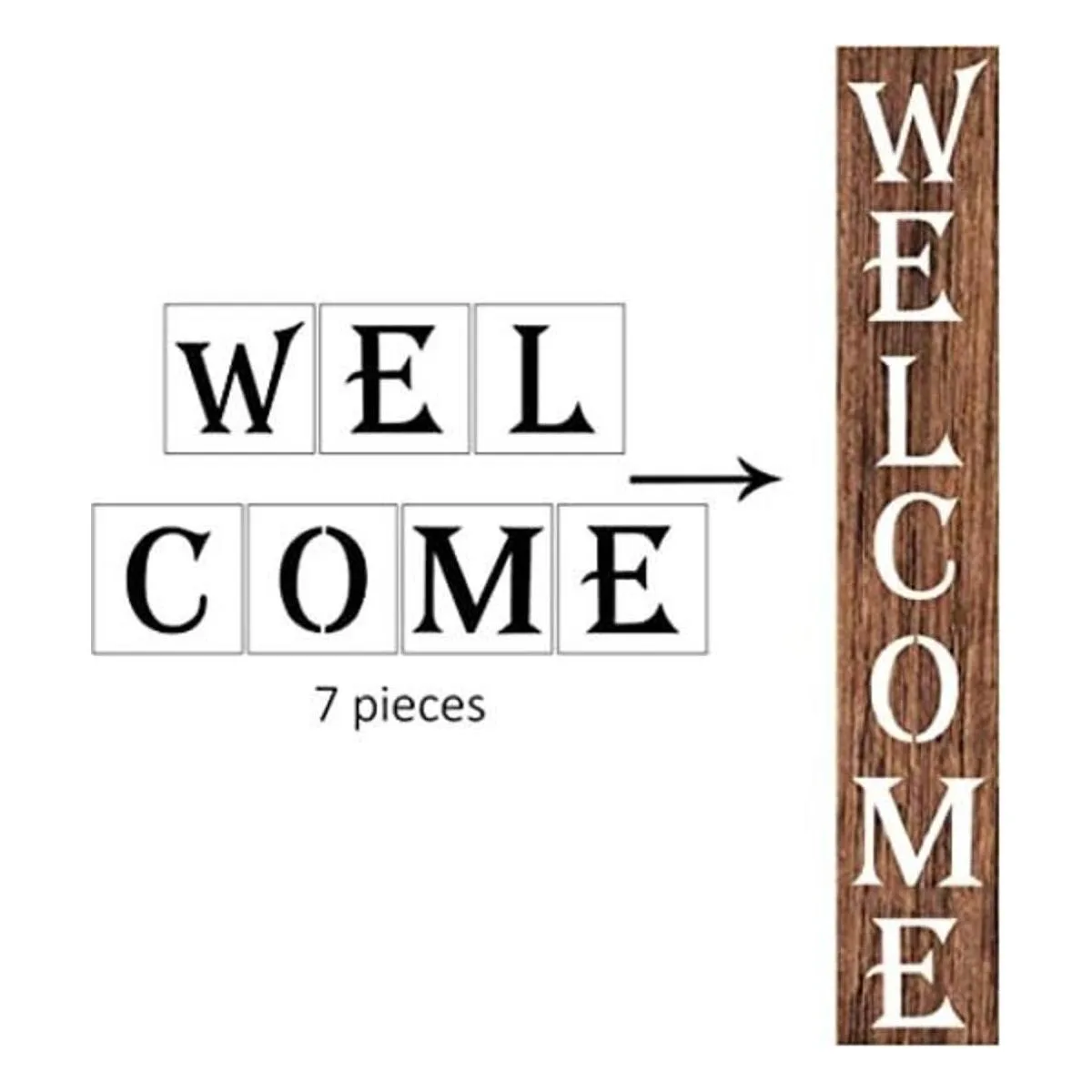 AZDIY Plantilla de letras grandes para letrero de porche_1