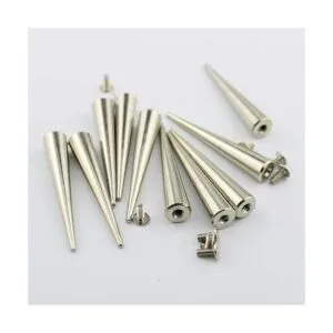 2.165 in sólido punk bala grandes espigas metal cuero_3