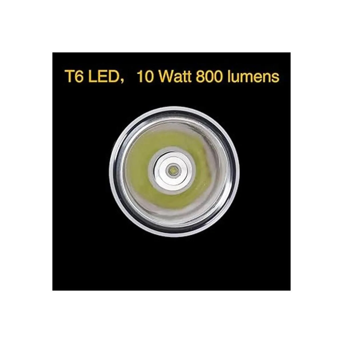 KunHe Linterna grande resistente del solo modo de los