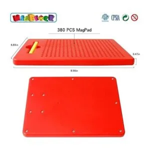 MAGBLOCK Tablero de dibujo magnético con lápiz magnético_5