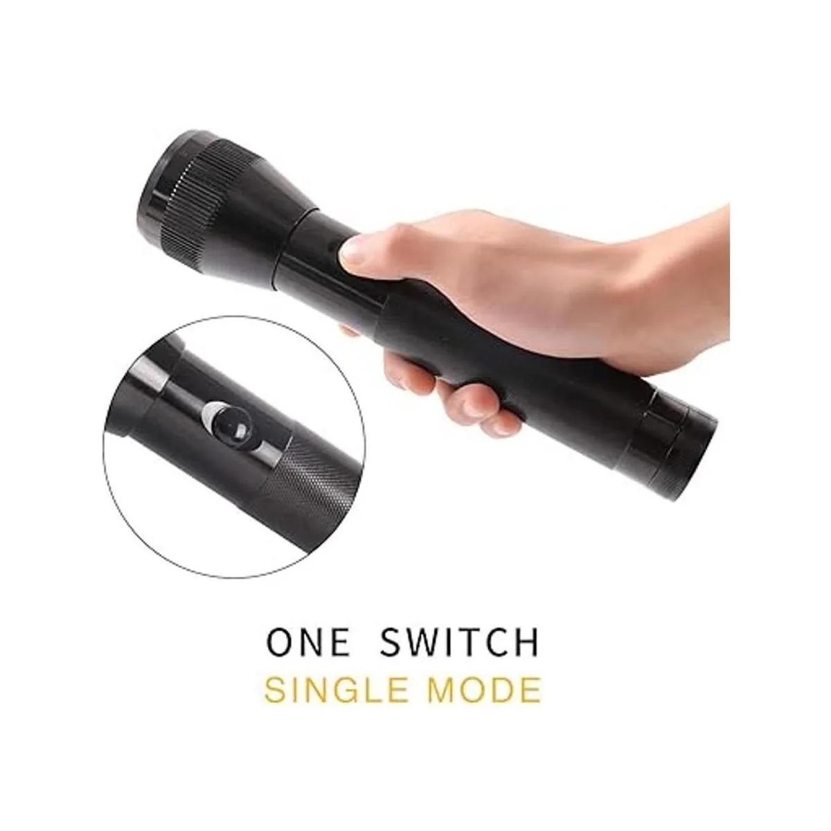 KunHe Linterna grande resistente del solo modo de los