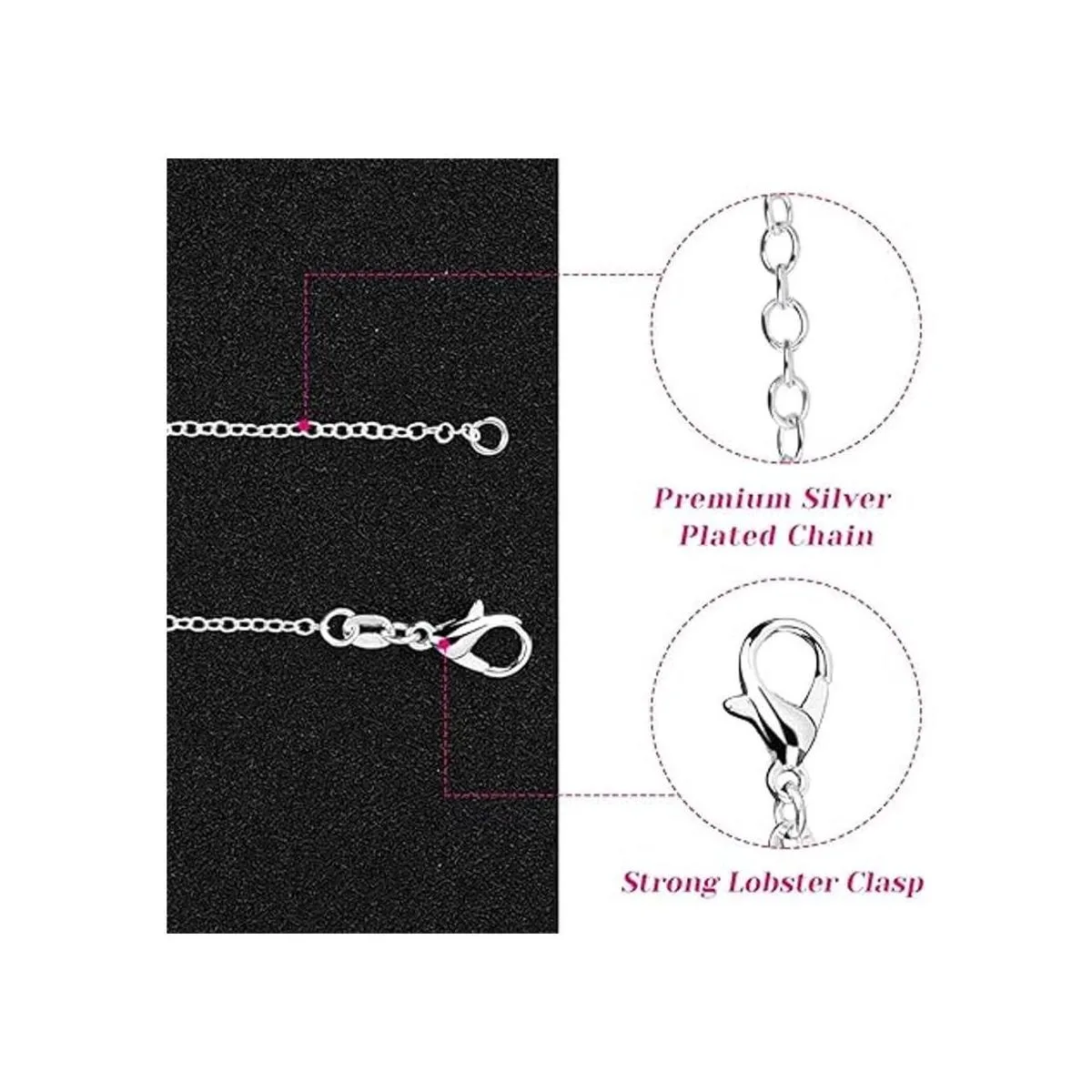 Paquete de 36 cadenas de collar a granel para hacer joyas