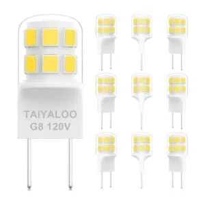 Bombilla LED G8 regulable equivalente a halógenos de 20_1