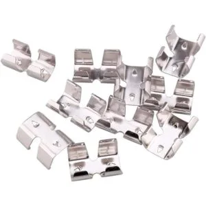 Lee House Abrazaderas de cuerda doble de acero inoxidable_4