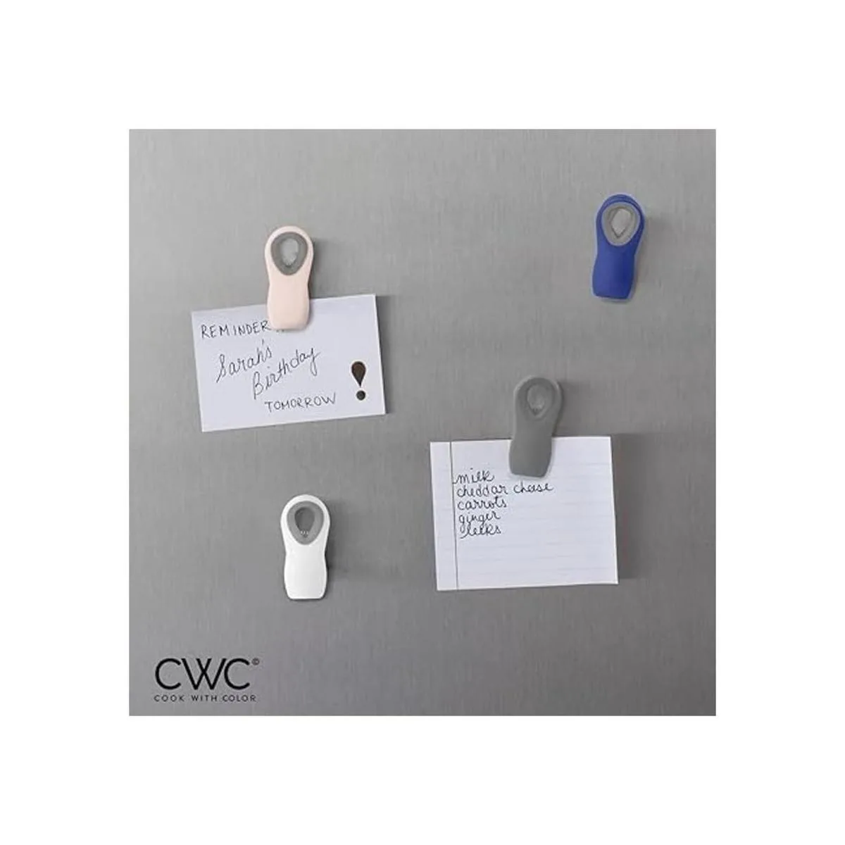 COOK WITH COLOR Juego de 8 clips para bolsas 2 clips_5