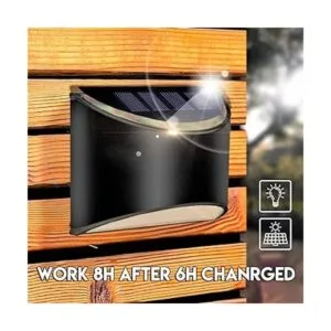 LeiDrail Luces solares de escalón para exteriores valla_3