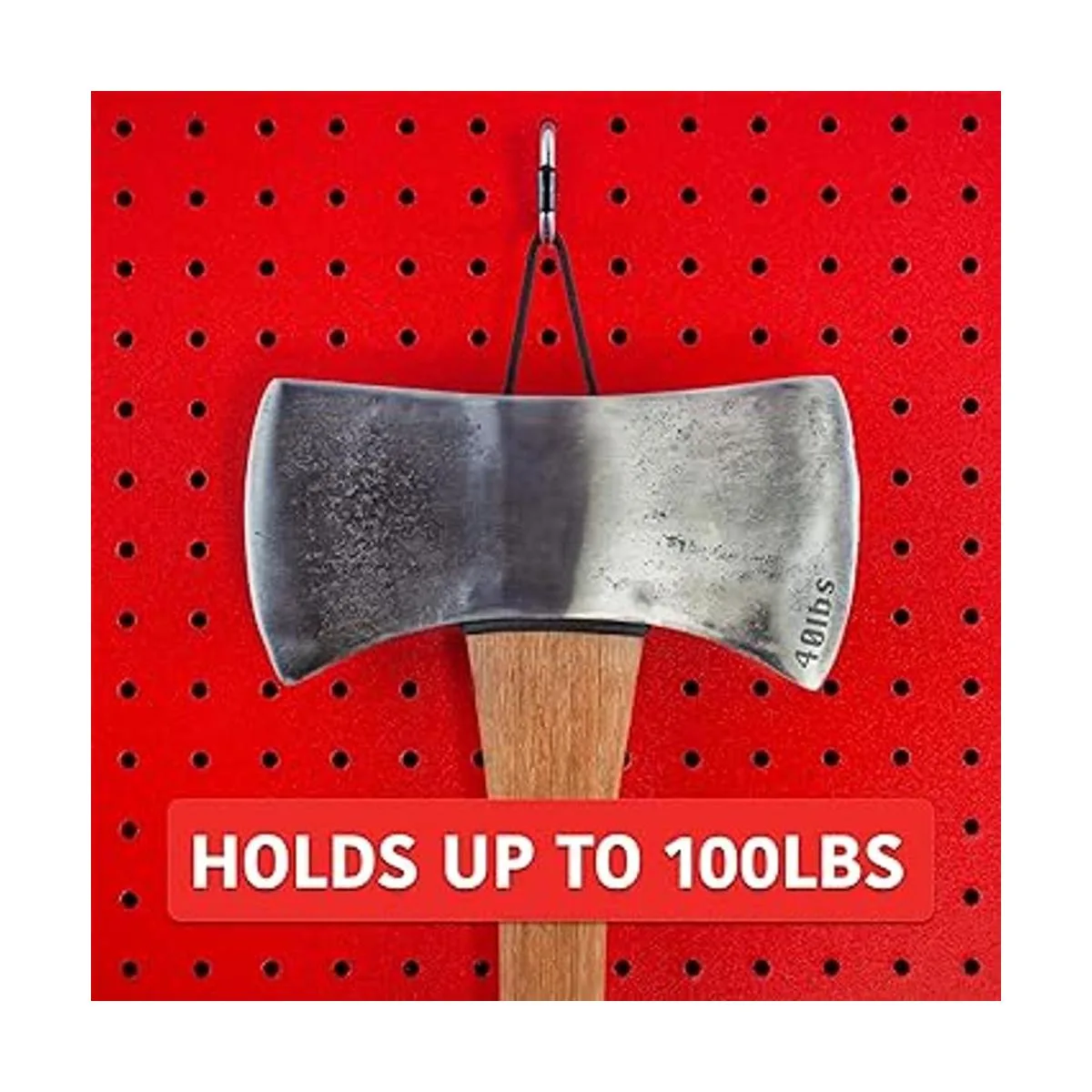 Ganchos de metal extra grueso de 14 para tablero de 60