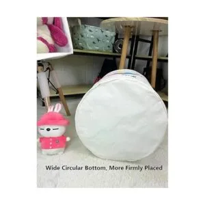 Cesta de almacenamiento grande de QUEENLALA plegable y_4