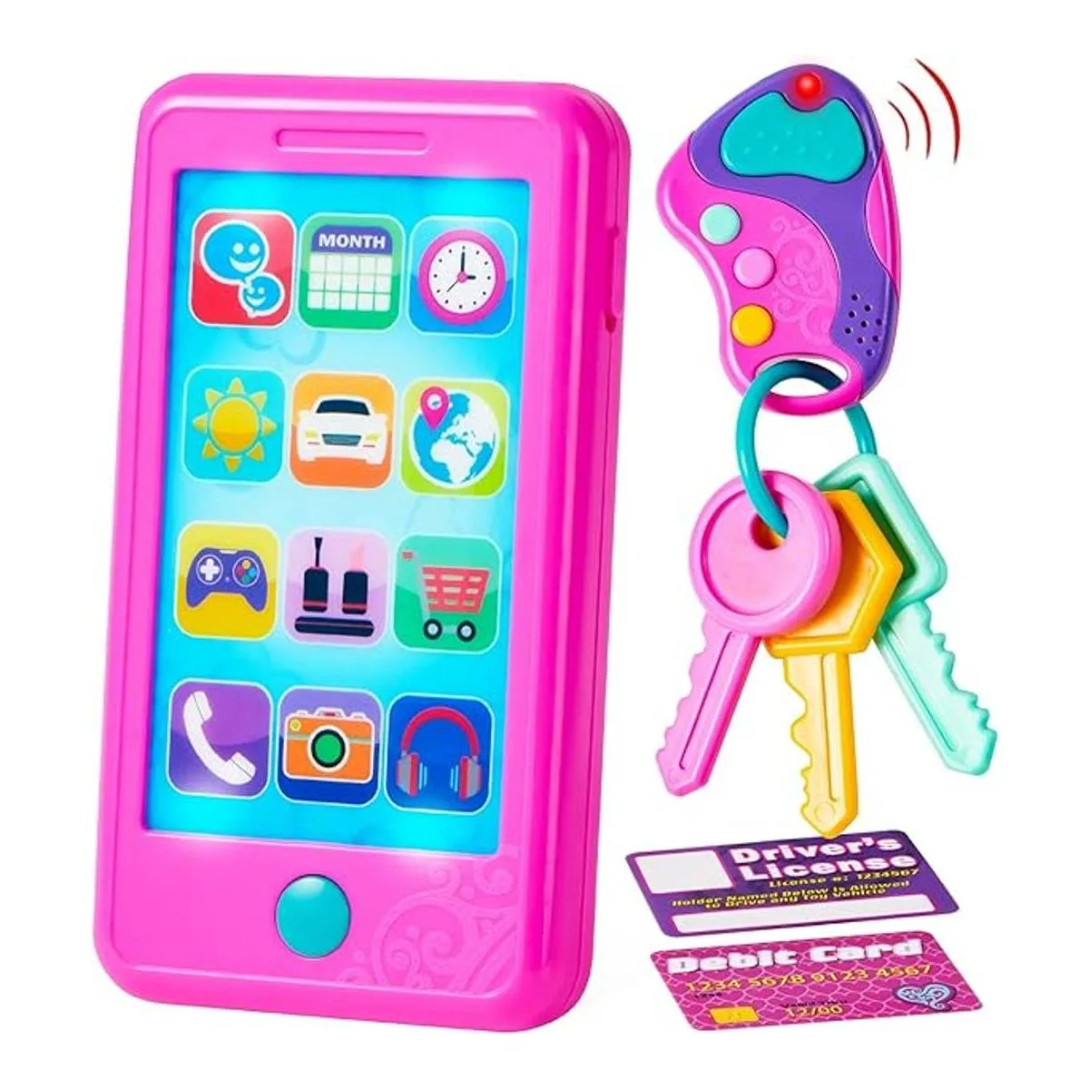 JOYIN Playact Juego de teléfono inteligente llavero de_1
