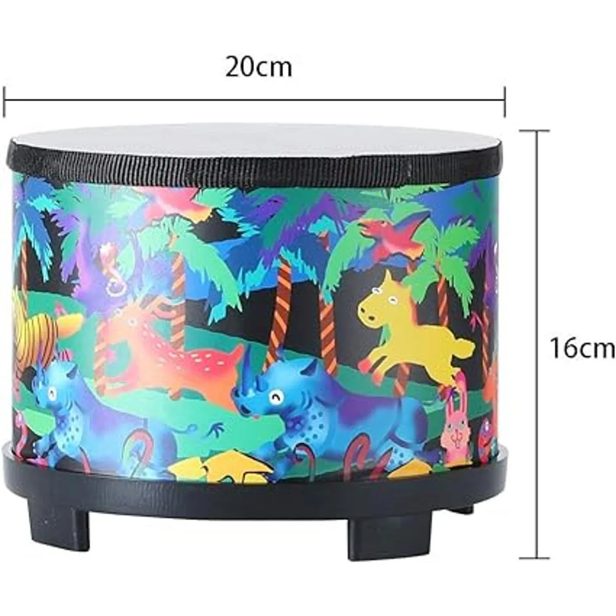 Floor Tom Daum Tambor para niños de 8 pulgadas_3