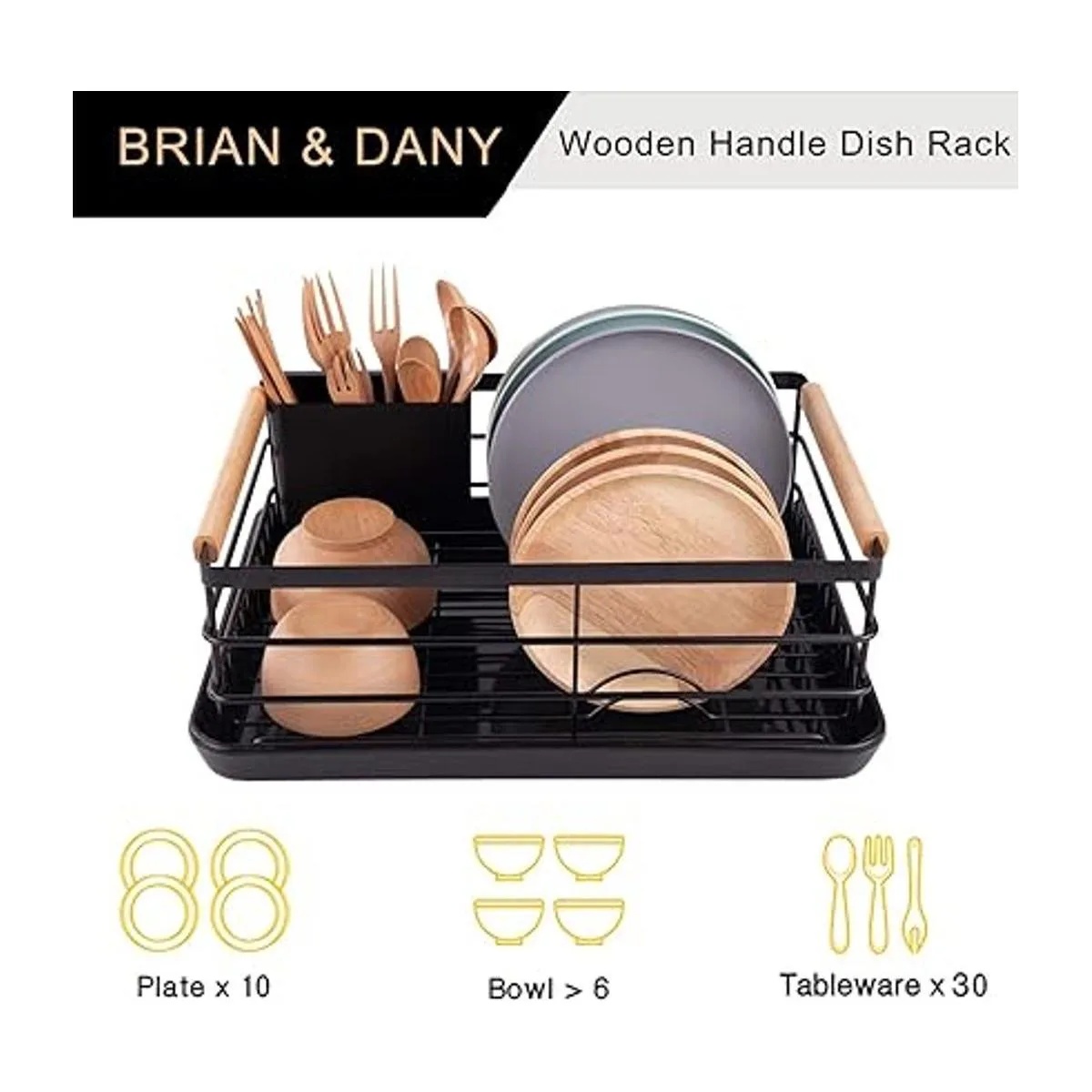 BRIAN DANY Escurridor de platos de cocina escurridor_4