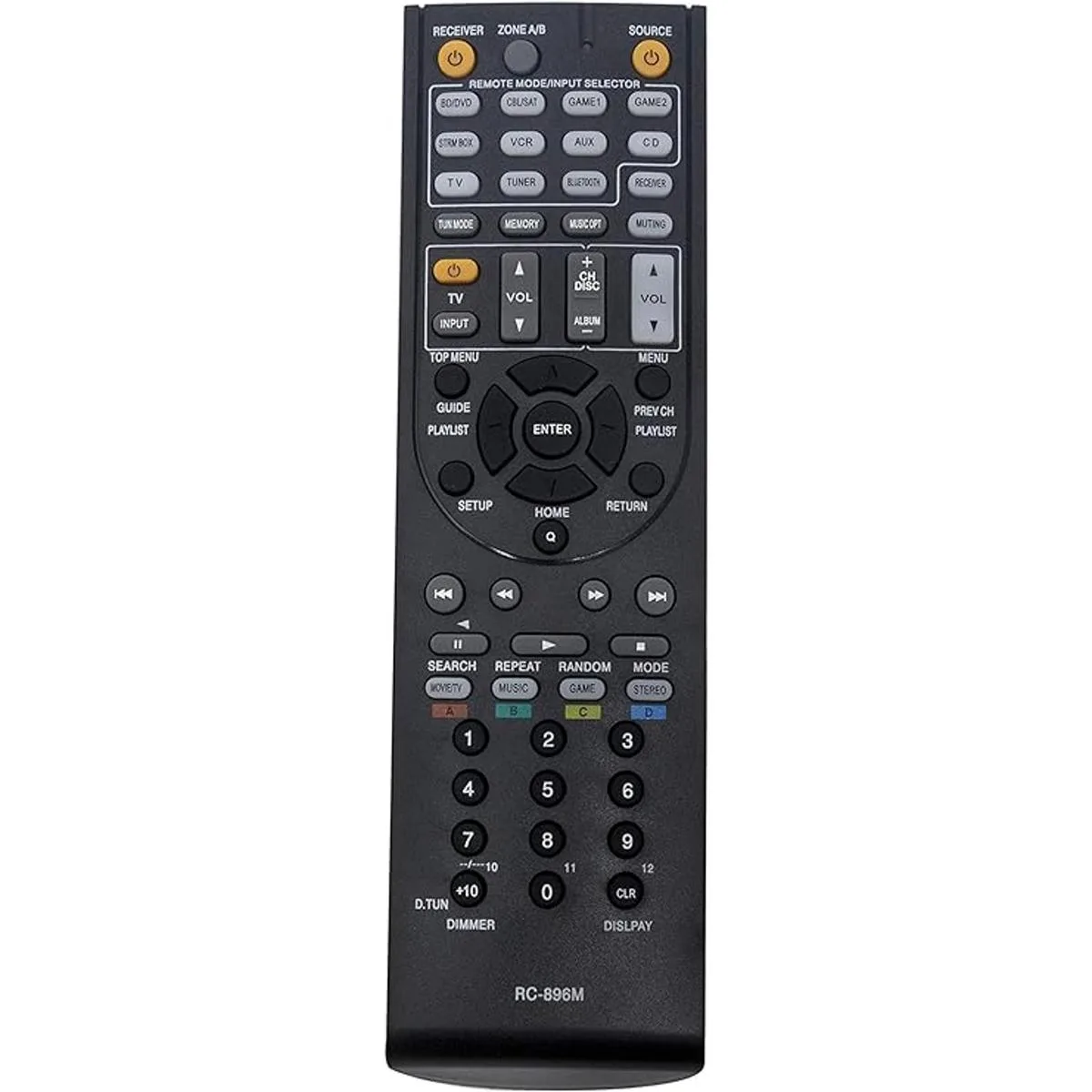RC896M Mando a distancia para receptor Onkyo AV TXSR444_1