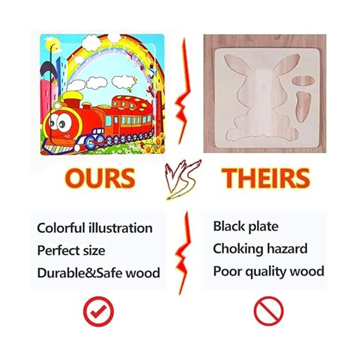 Rompecabezas de juguetes para niños de 2 a 5 años 9