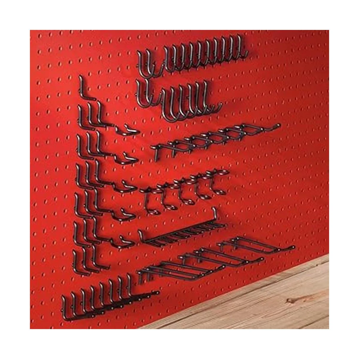 Ganchos de metal extra grueso de 14 para tablero de 60