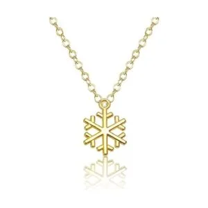 Encantos de copo de nieve de Navidad 3.53 oz alrededor