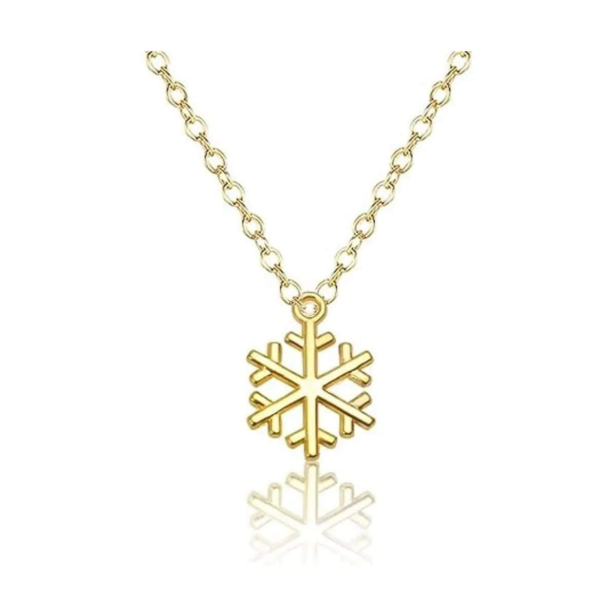 Encantos de copo de nieve de Navidad 3.53 oz alrededor