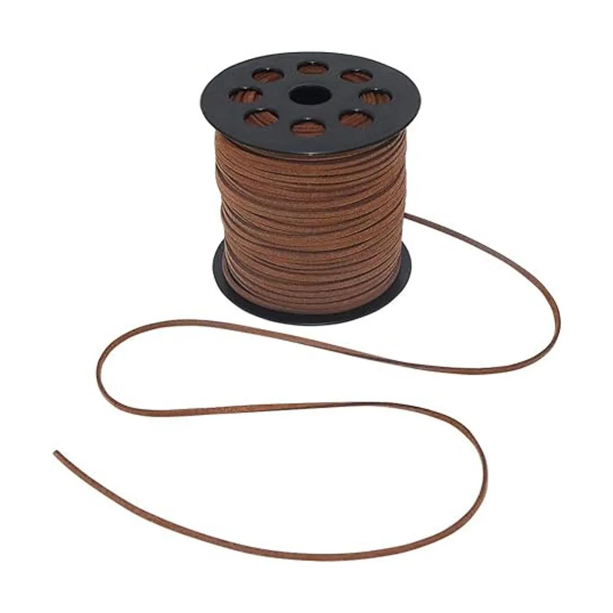 Tenn Well 2.6mm Suede Cord 100 Yards Flat Faux Leather