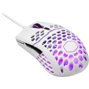Cooler Master MM711 60G Glossy White Gaming Mouse with_1
