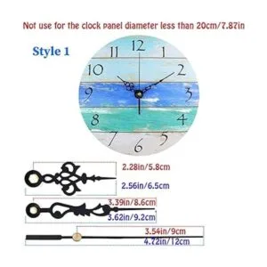 NonTicking Hands Quartz DIY Wall Clock Movement Mechanism