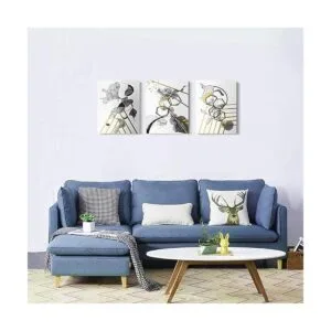 Moderna pintura abstracta lienzo arte de pared para sala