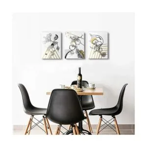 Moderna pintura abstracta lienzo arte de pared para sala