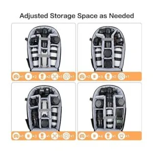 MOSISO Mochila para cámaras réflex digital de un solo_3