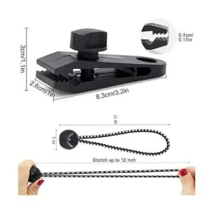 Tarp Clips Heavy Duty Lock Grip 20 Pack Tarp Clamps Heavy