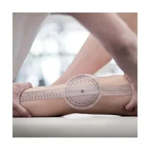 Goniómetro de 12 pulgadas 360 grados plástico.