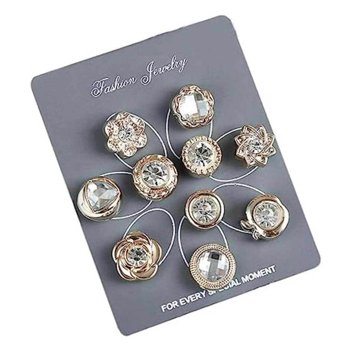 Broche de seguridad de perlas con botones de cobertura_1