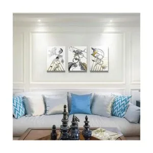 Moderna pintura abstracta lienzo arte de pared para sala