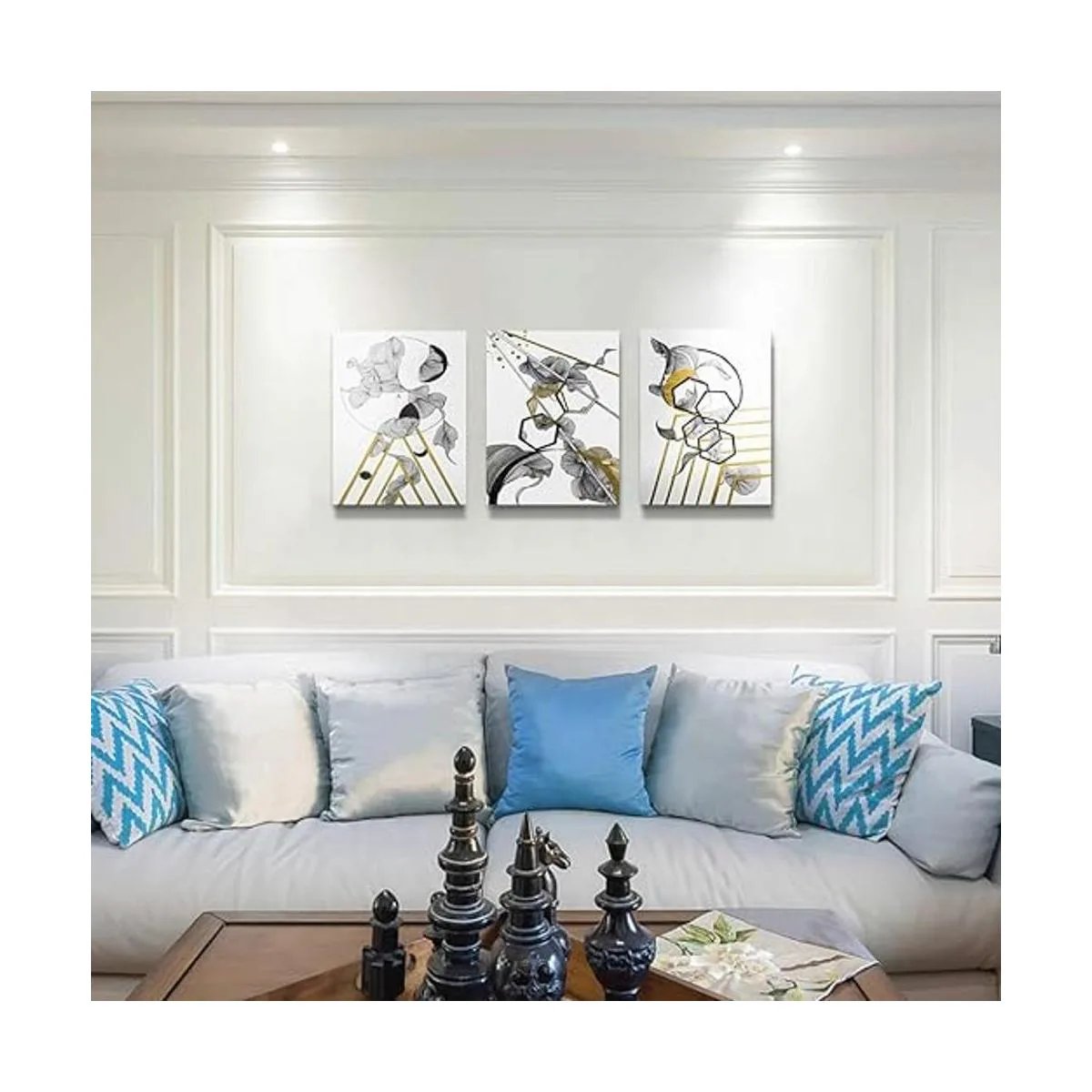 Moderna pintura abstracta lienzo arte de pared para sala