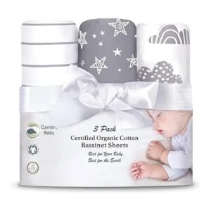 Sábanas de moisés ajustadas de jersey 100 algodón_5