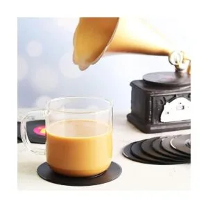 Posavasos divertidos para bebidas Juego de 12 discos de