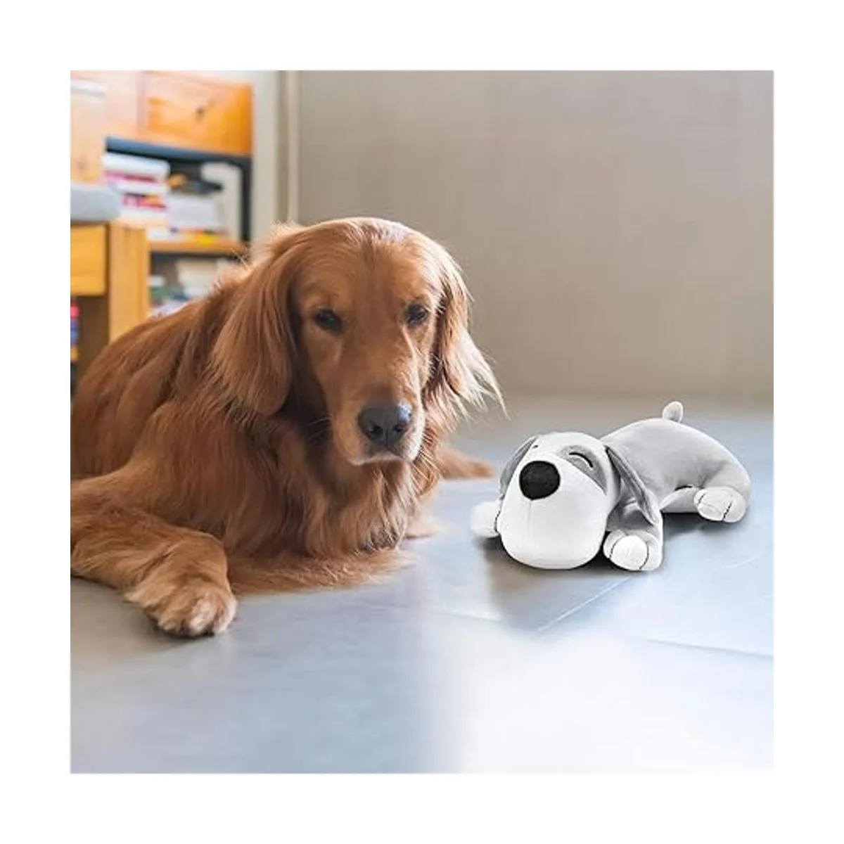 Moropaky Heartbeat Dog Toy Puppy Toy Dog Anxiety Toy to