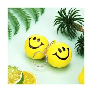 Paquete de 20 bolas amarillas divertidas de sonrisa para_4