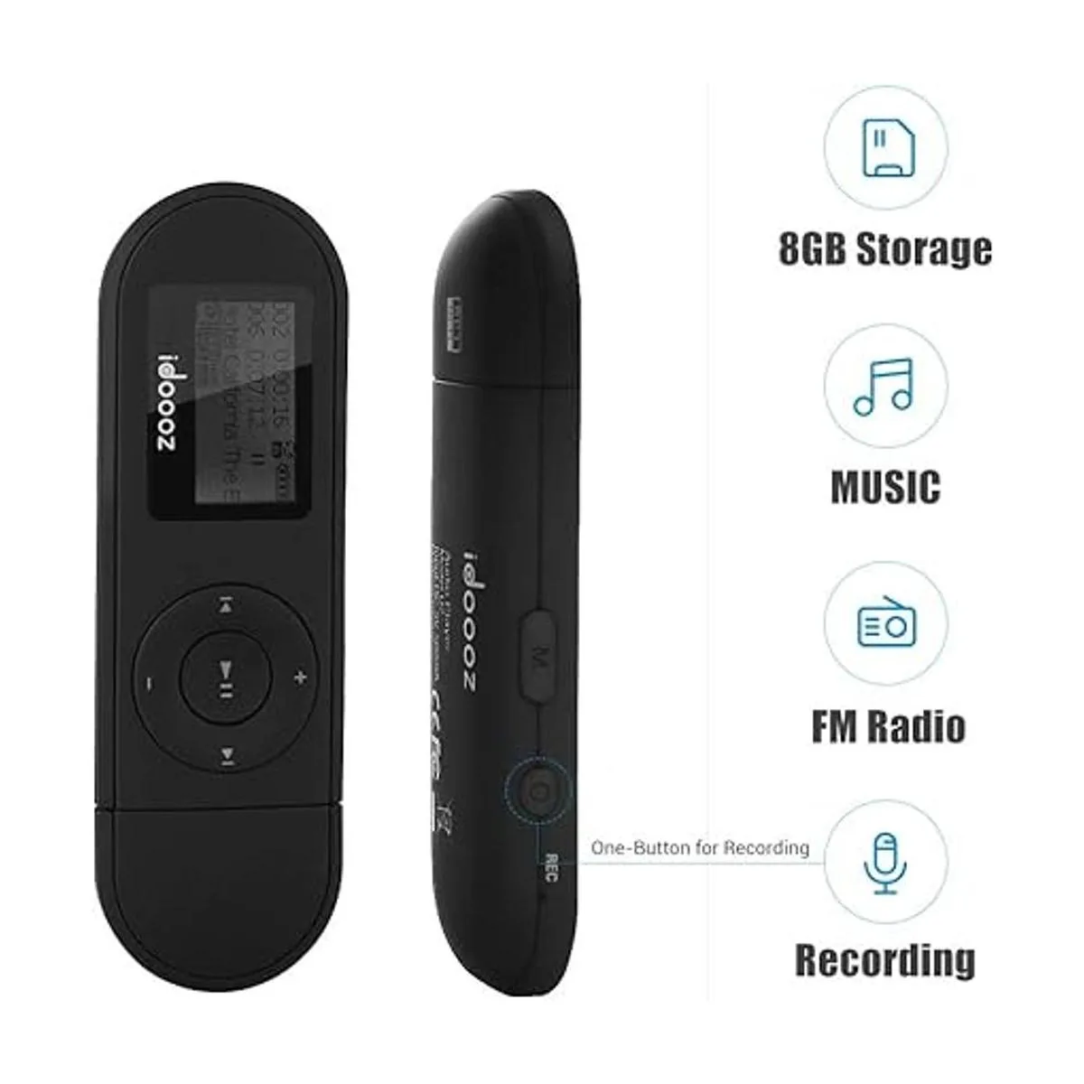 Reproductor MP3 reproductor MP3 USB con radio FM_3