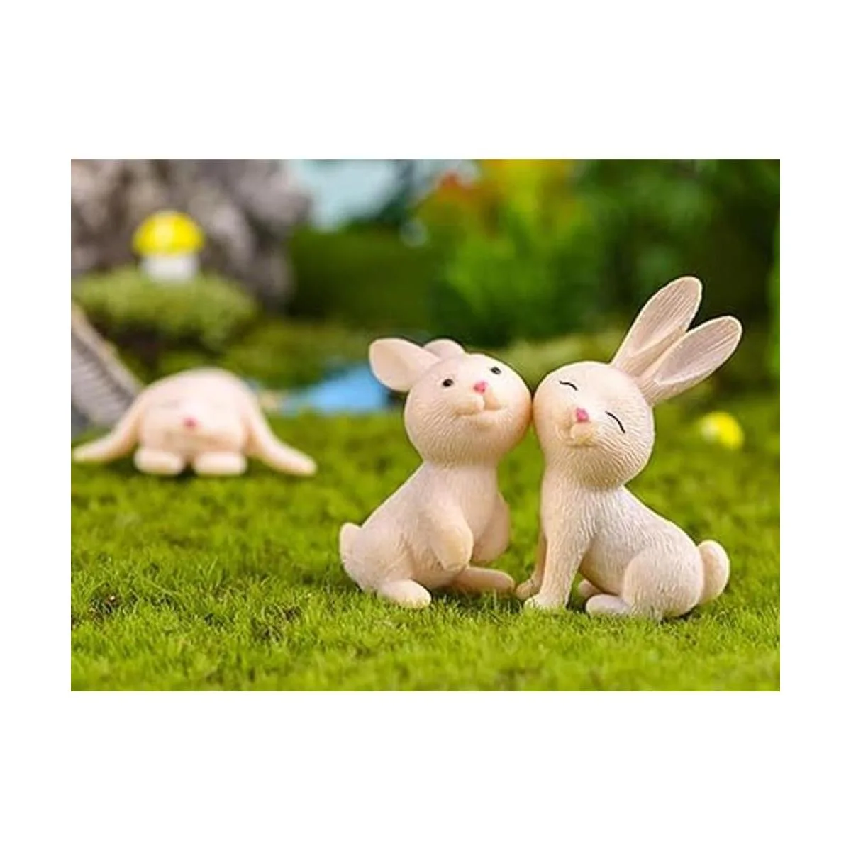 Halloluck 7 piezas de bonita figura de conejo en_4