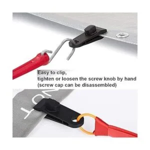 Tarp Clips Heavy Duty Lock Grip 20 Pack Tarp Clamps Heavy