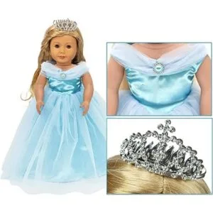 HWD 10 juegos de ropa y accesorios para muñecas americanas_2