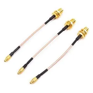 FPVKing MMCX a SMA hembra de baja pérdida FPV Antena_1