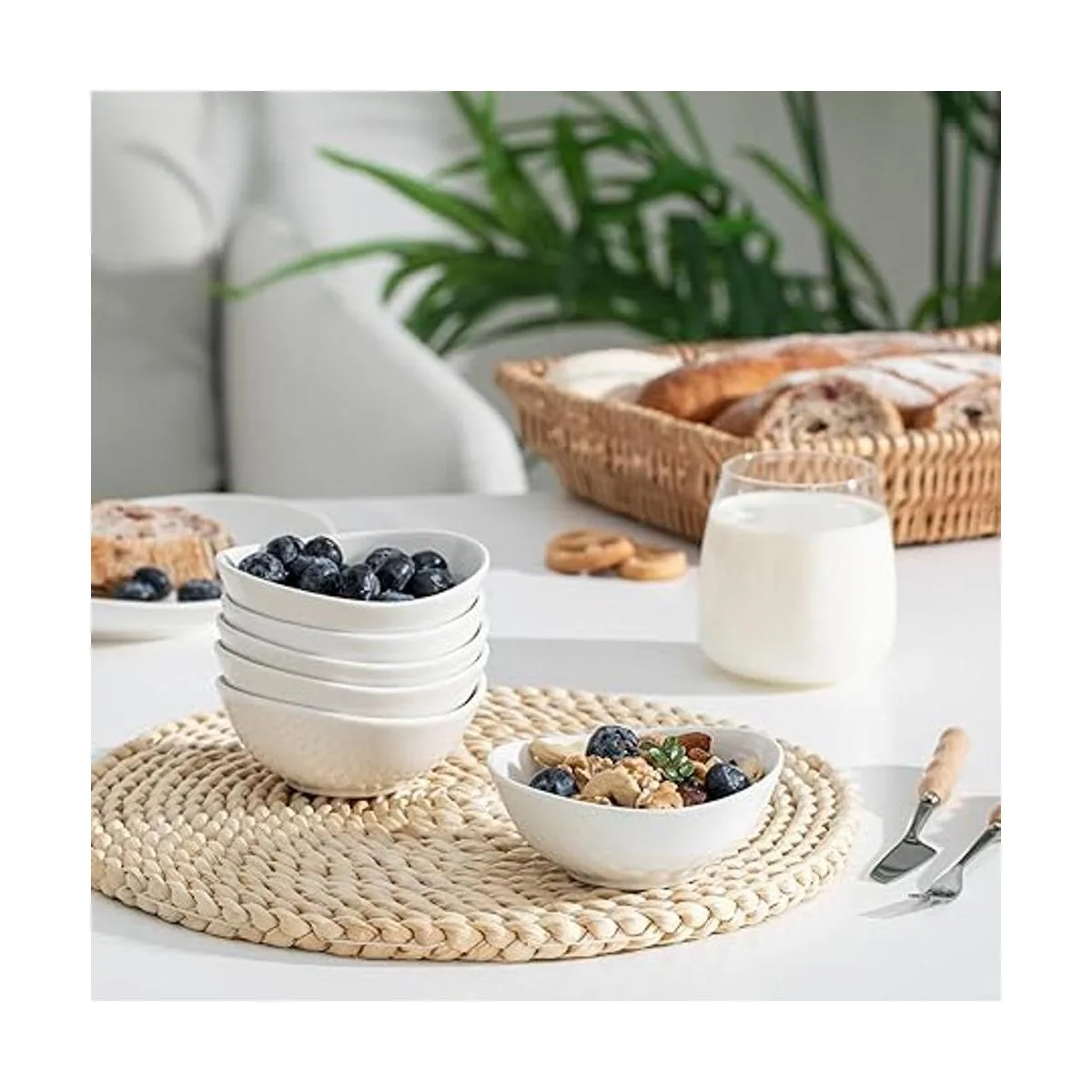 Sweese Tazones de porcelana juego de 6_4