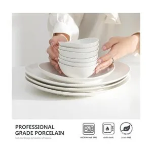 Sweese Tazones de porcelana juego de 6_3