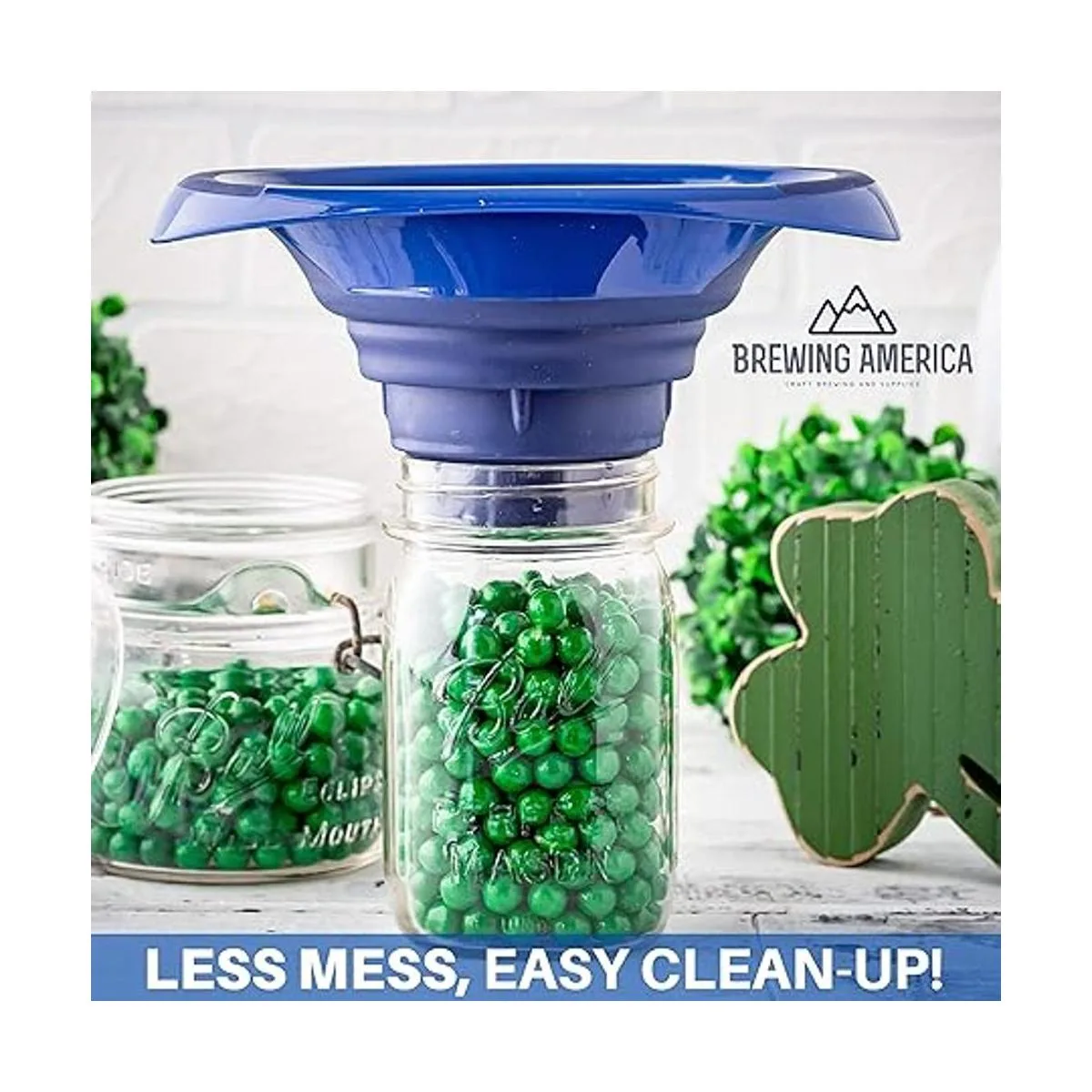 Embudo de conservas de cocina embudo de silicona plegable_6