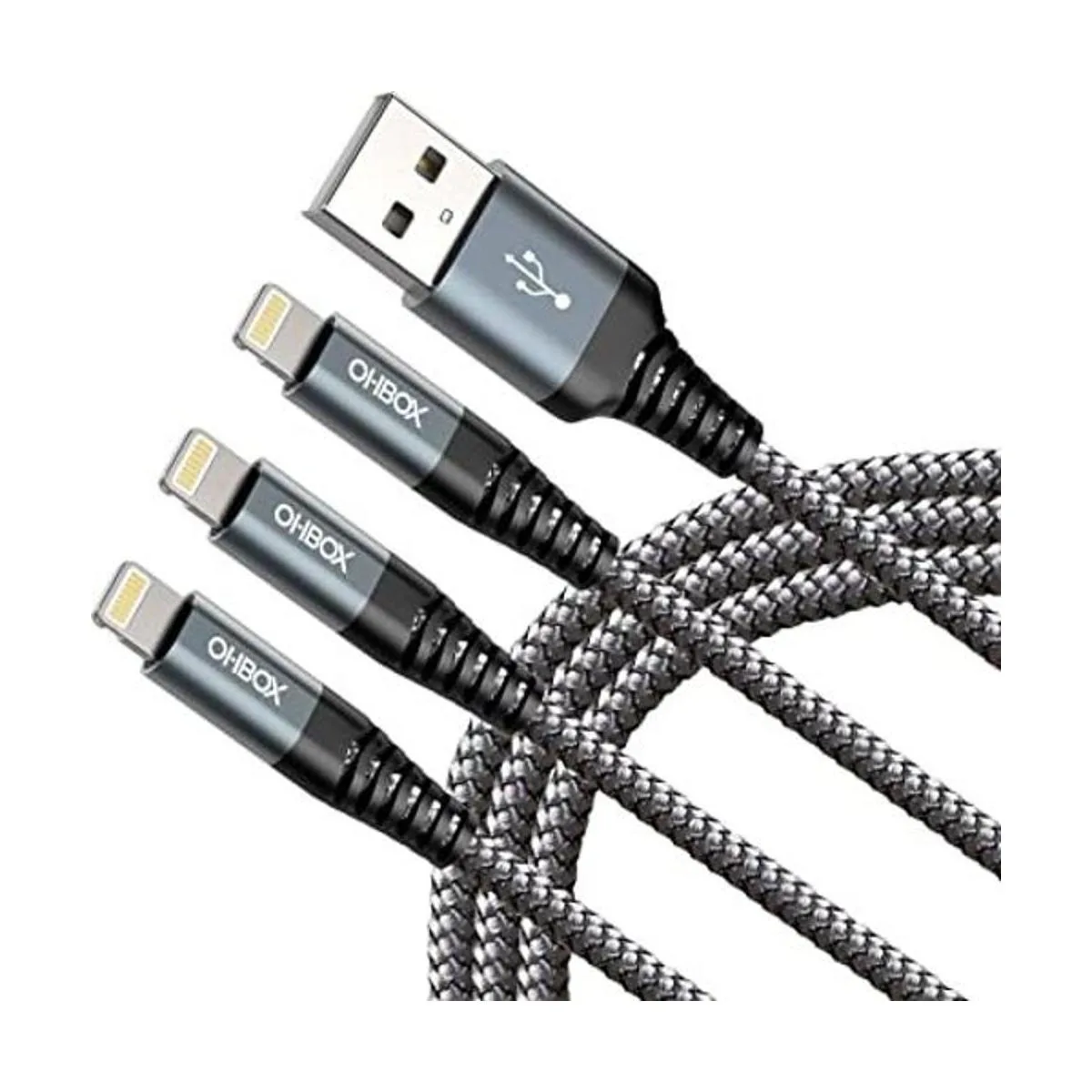 Cable USB 2.4 A de carga rápida paquete de 3_1