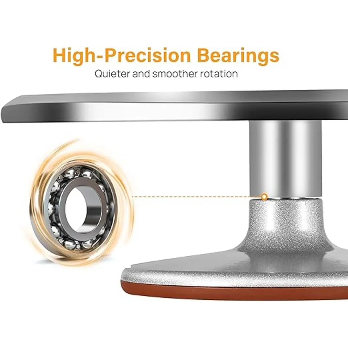 Kootek Soporte giratorio de aleación de aluminio para